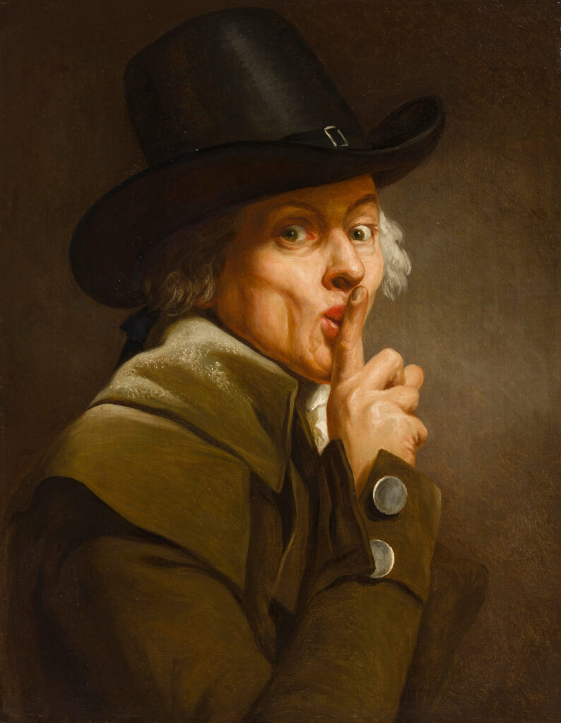 Joseph Ducreux's The Silence